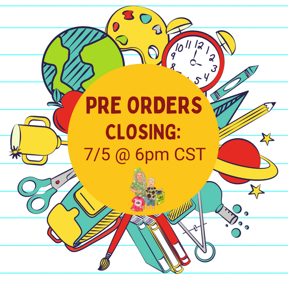 Pre Orders [Closing: 7/5]