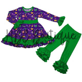 Mardi Gras Ruffle Set